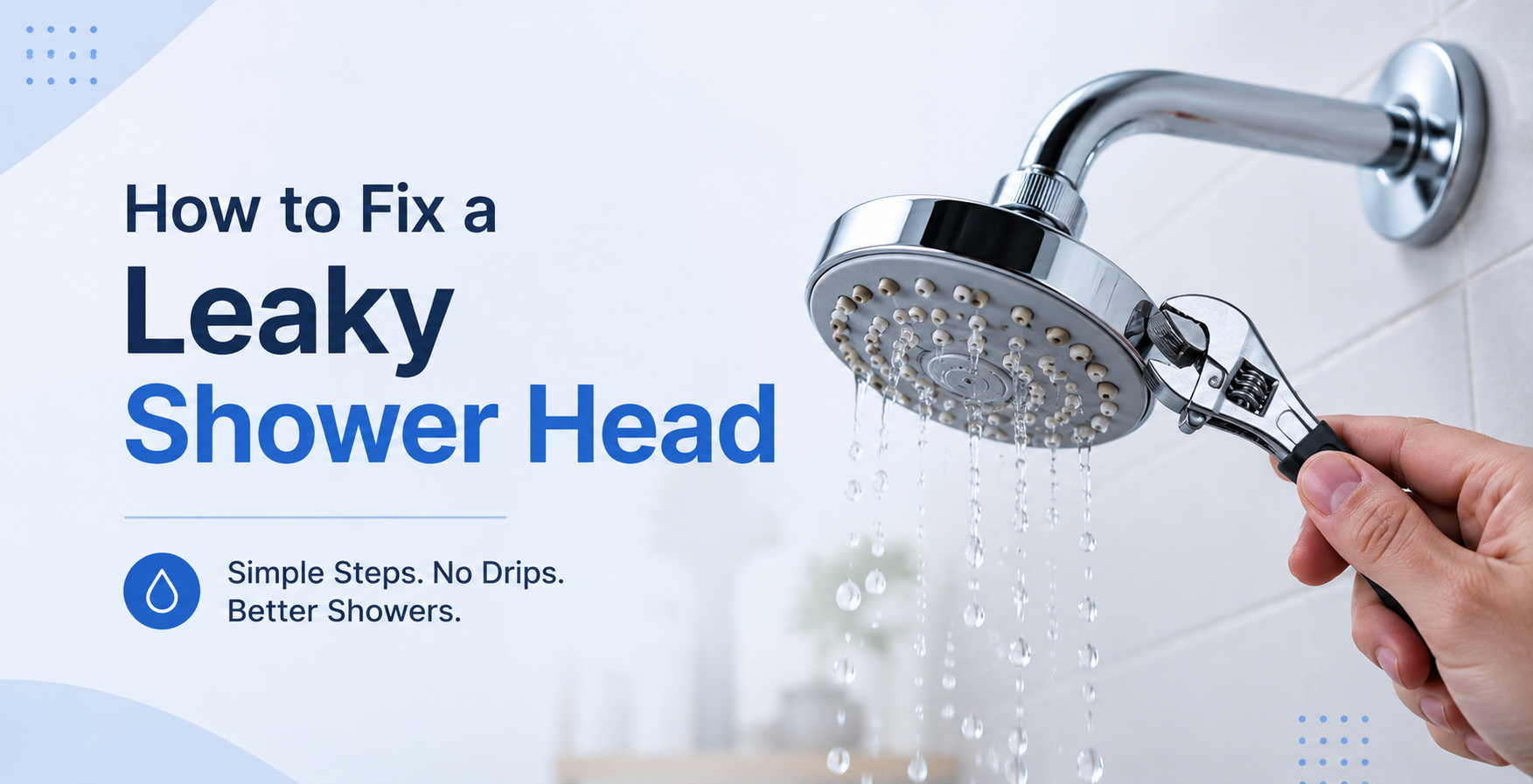 How to Fix a Leaky Shower Head: Simple Steps That Actually Work